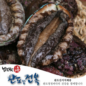 [완도] 자연산전복 특大(4~6미/1kg기준)해녀채취,우체국무료배송